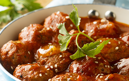 Boulettes de Boeuf Sauce Aigre-Douce